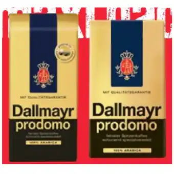 Maximarkt Dallmayr Prodomo Bohne oder gemahlen Maximarkt 500 Gramm 1 Packung Angebot