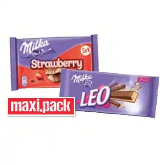 Maximarkt Milka Leo, Nussini Haselnuss, Riegel Erdbeer oder Oreo Maximarkt 1 Packung Angebot
