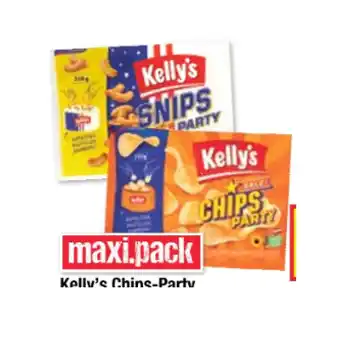 Maximarkt Kelly's Chips-Party oder Snips-Party versch. Sorten Maximarkt 250 Gramm 1 Packung Angebot