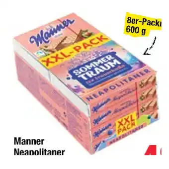 Maximarkt Manner Neapolitaner Schnitten XXL Pack Maximarkt 8 Stück 1 Packung Angebot