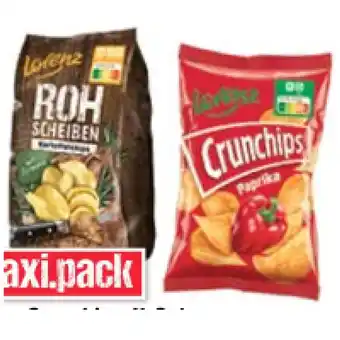 Maximarkt Lorenz Crunchips, X-Cut versch. Sorten oder Rohscheiben versch. Sorten Maximarkt 1 Packung Angebot