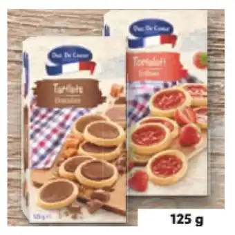 Lidl Duc De Coeur Ovale Törtchen versch. Sorten Lidl 125 Gramm 1 Packung Angebot