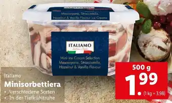 Lidl Italiamo Minisorbettiera 500 g Angebot