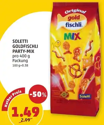 PENNY SOLETTI GOLDFISCHLI PARTY-MIX 400 g Angebot