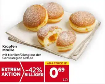Billa Krapfen Marille Angebot