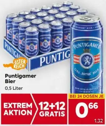 Billa Puntigamer Bier 0,5 Liter Angebot