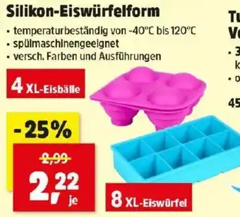 Thomas Philipps Silikon-Eiswürfelform Angebot