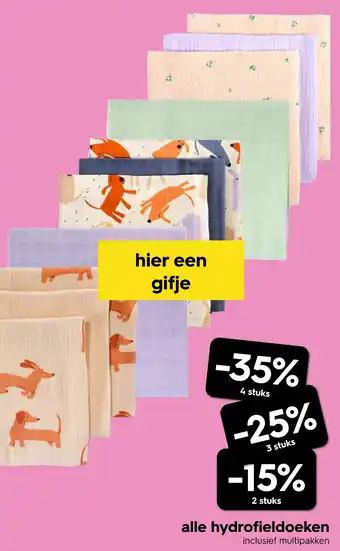 HEMA alle hydrofieldoeken Angebot