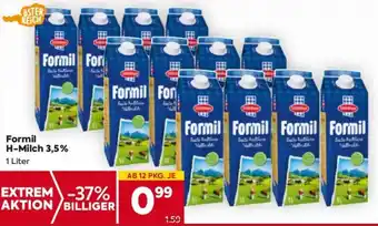 Billa Formil H-Milch 3,5% 1 Liter Angebot