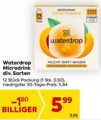 Billa Waterdrop Microdrink Angebot