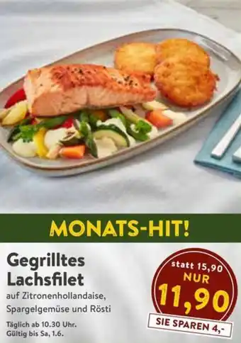 Interspar Gegrilltes Lachsfilet Angebot
