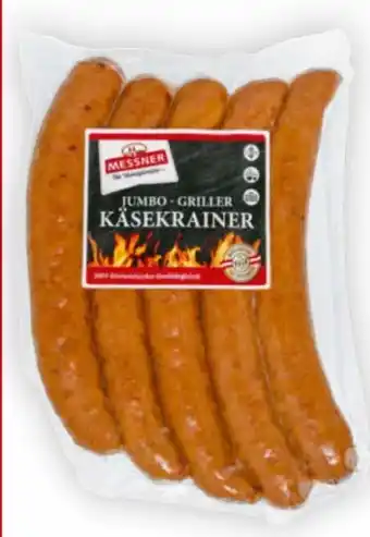 Billa Jumbo-Griller Käsekrainer Angebot