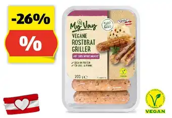 Hofer MY VAY Vegane Griller, 200 g Angebot