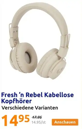 Action Fresh 'n Rebel Kabellose Kopfhörer Angebot
