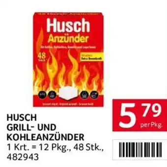 Transgourmet HUSCH GRILL- UND KOHLEANZÜNDER Angebot