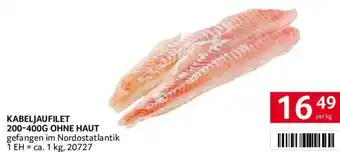 Transgourmet KABELJAUFILET 200-400G OHNE HAUT Angebot