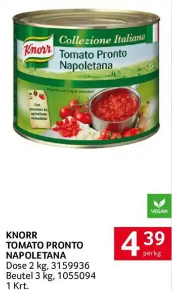 Transgourmet KNORR TOMATO PRONTO NAPOLETANA Angebot