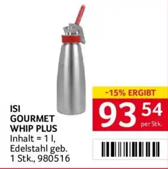 Transgourmet ISI GOURMET WHIP PLUS 1L Angebot