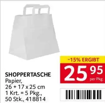 Transgourmet SHOPPERTASCHE Papier Angebot