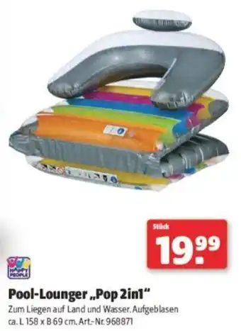Hagebau Pool-Lounger „Pop 2in1 Angebot