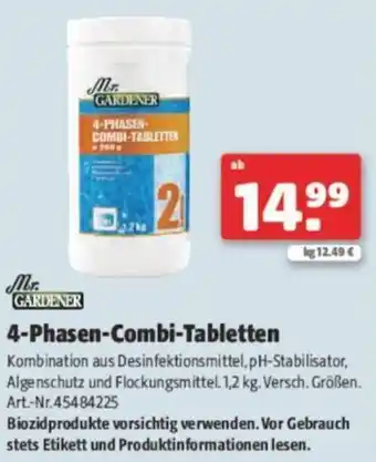 Hagebau 4-Phasen-Combi-Tabletten Angebot