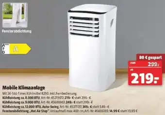 Hagebau Mobile Klimaanlage Angebot