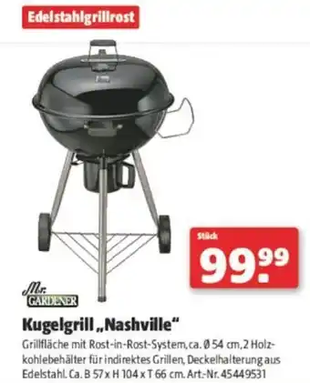 Hagebau Kugelgrill,,Nashville Angebot