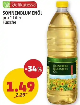 PENNY SONNENBLUMENÖL Angebot