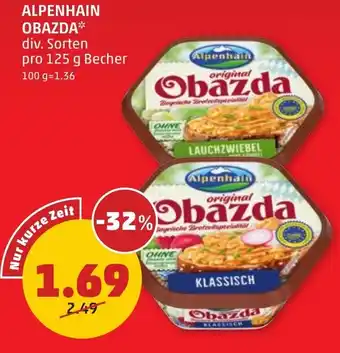 PENNY ALPENHAIN OBAZDA Angebot