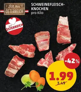 PENNY SCHWEINEFLEISCH- KNOCHEN Angebot
