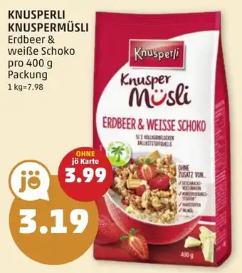 PENNY KNUSPERLI KNUSPERMÜSLI Angebot