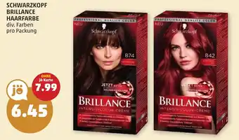 PENNY SCHWARZKOPF BRILLANCE HAARFARBE Angebot