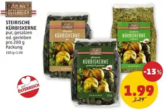 PENNY STEIRISCHE KÜRBISKERNE Angebot