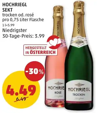 PENNY HOCHRIEGL SEKT Angebot