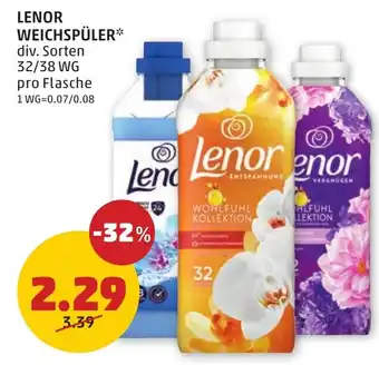 PENNY LENOR WEICHSPÜLER Angebot