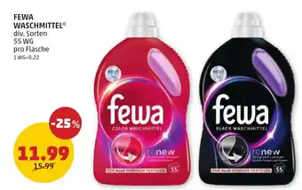 PENNY FEWA WASCHMITTEL Angebot