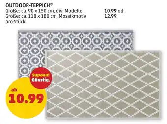 PENNY OUTDOOR-TEPPICH Angebot