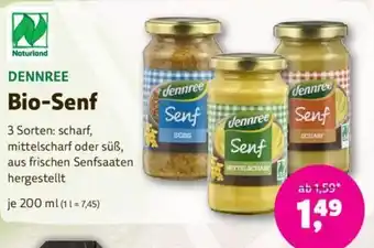 Denn's Biomarkt Bio-Senf Angebot