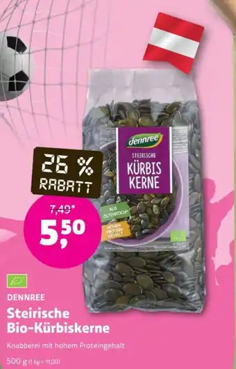 Denn's Biomarkt Steirische Bio-Kürbiskerne Angebot