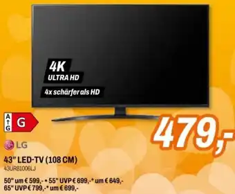Expert 43" LED-TV (108 CM) Angebot