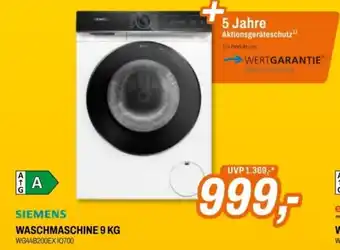 Expert WASCHMASCHINE 9 KG Angebot
