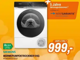 Expert WÄRMEPUMPENTROCKNER 9 KG Angebot