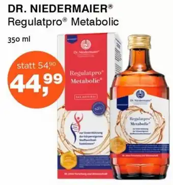 Prokopp DR. NIEDERMAIER Regulatpro Metabolic Angebot