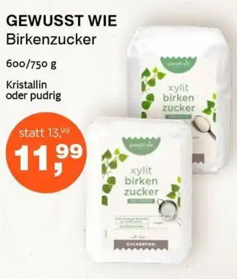 Prokopp GEWUSST WIE Birkenzucker Angebot