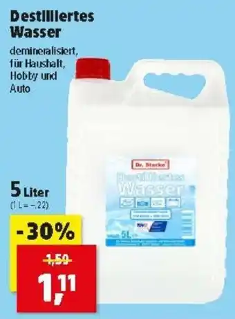 Thomas Philipps Destilliertes Wasser Angebot