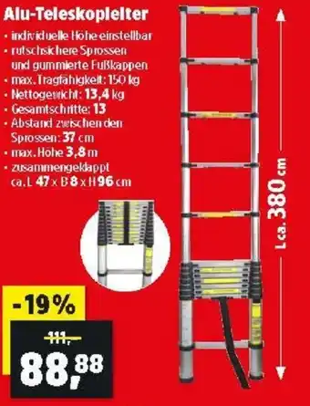 Thomas Philipps Alu-Teleskopleiter Angebot