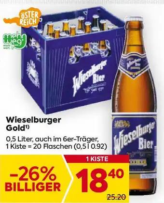 Billa Wieselburger Gold 0.5L Angebot