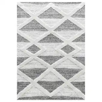 Möbelix Webteppich Grau Pisa 200x290 cm Angebot