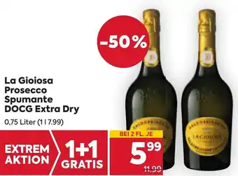 Billa La Gioiosa Prosecco Spumante DOCG Extra Dry Angebot
