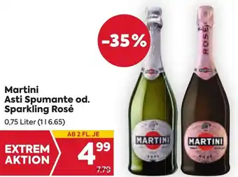 Billa Martini Asti Spumante Od. Sparkling Rosé Angebot